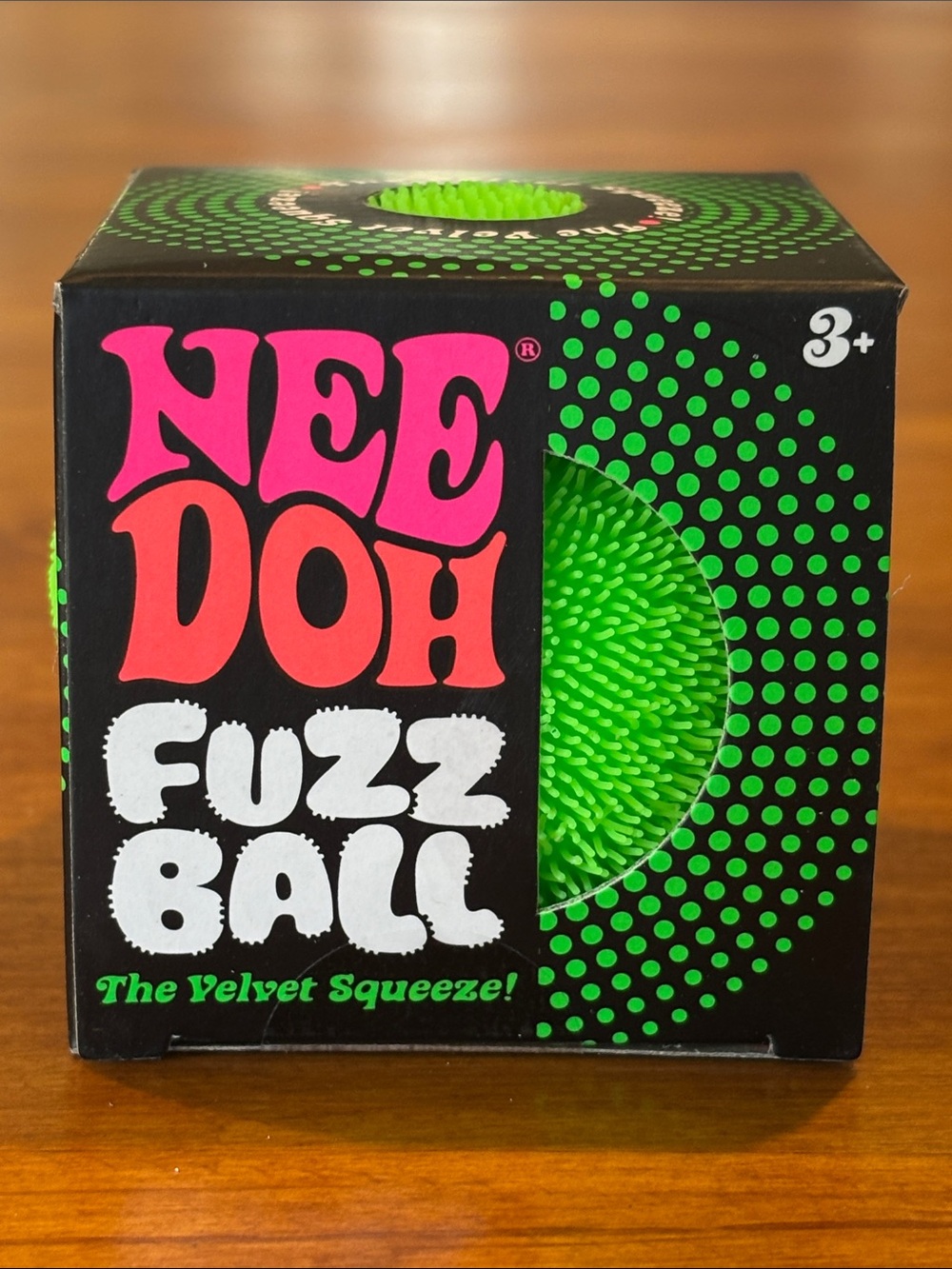 NEW NEEDOH FUZZ BALL The Velvet Squeeze Squishy Schylling Viral Squishie Toy😮